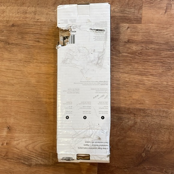 NIB Kohler Cursiva 9” towel arm matte black 3-step easy install, made to… - Picture 4 of 11